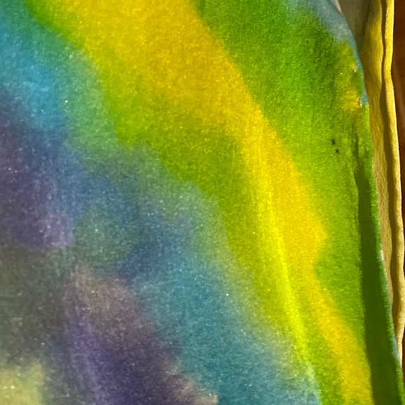 Beautiful Rainbow Handmade Silk Scarf - Picture 8 of 8